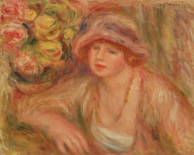 Madame Jean Renoir by Pierre Auguste Renoir